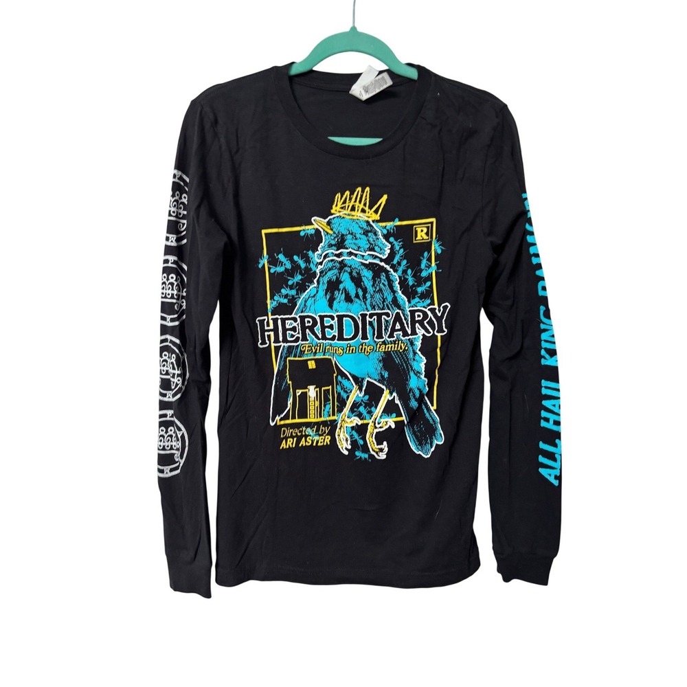 Graveyard Goods Hereditary Long Sleeve Shirt Black Ari Aster Horror Small